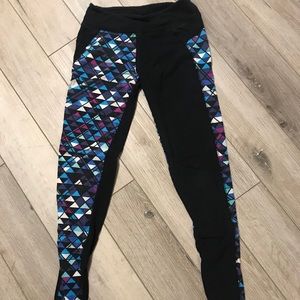 Juniors Medium Inverted Designed Leggings